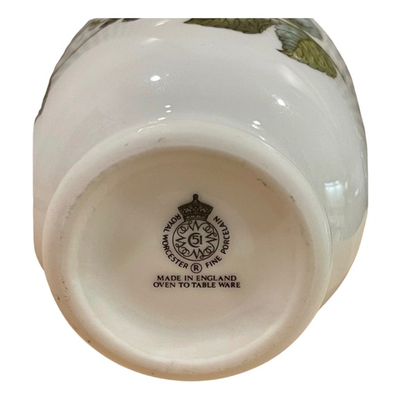 EUC Vintage Royal Worcester Lavinia King Sized Egg Coddler - Picture 3 of 4